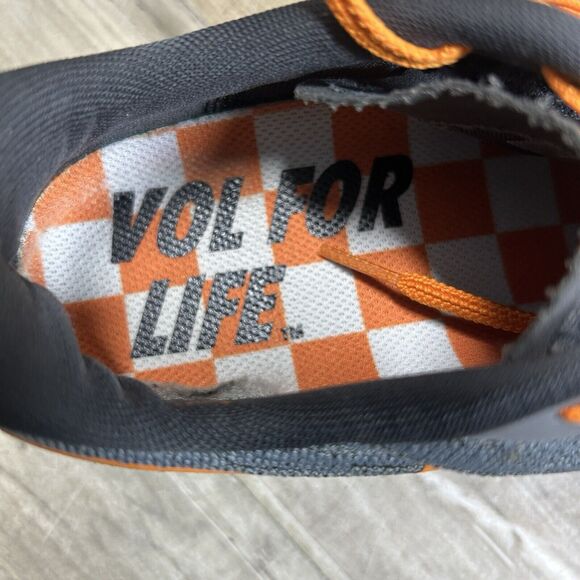 Nike Tennessee Volunteers Zoom Pegasus 36 Shoes Men's 9 Gray Orange Smokey - Picture 8 of 9